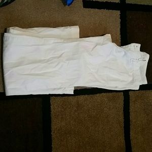 White Hollister pants